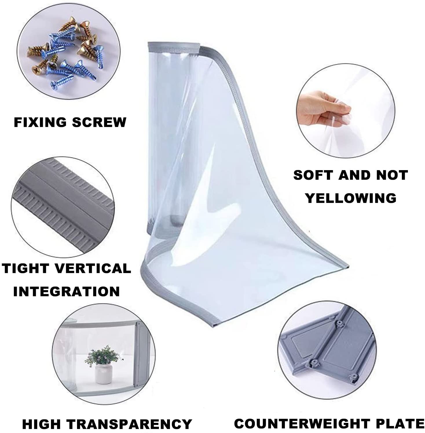 Shocking! This PVC Magnetic Curtain Automatically Closes to Prevent Wind and Dust, Everyone Loves It