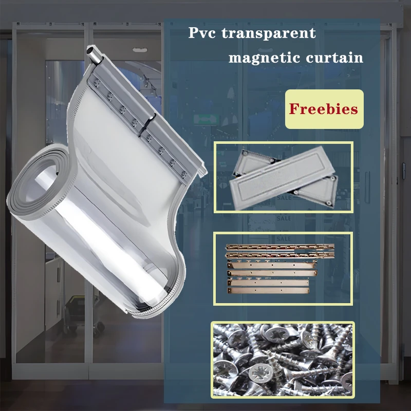 magnetic pvc curtain for door