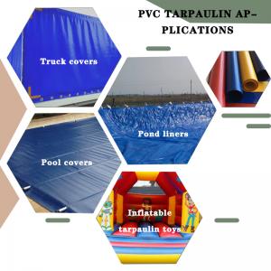 Different processes of PVC tarpaulin