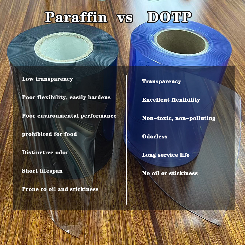 PVC strip curtains made of different materials——DOTP/DOP