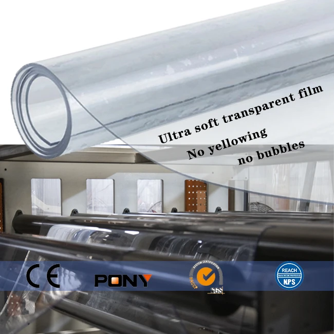 wholesale pvc transparent film supplier